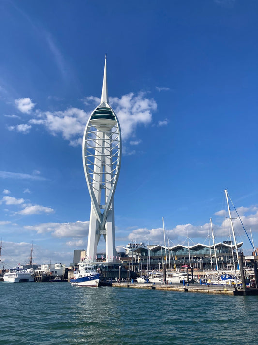 The Solent from the Water: Spinnaker Tower