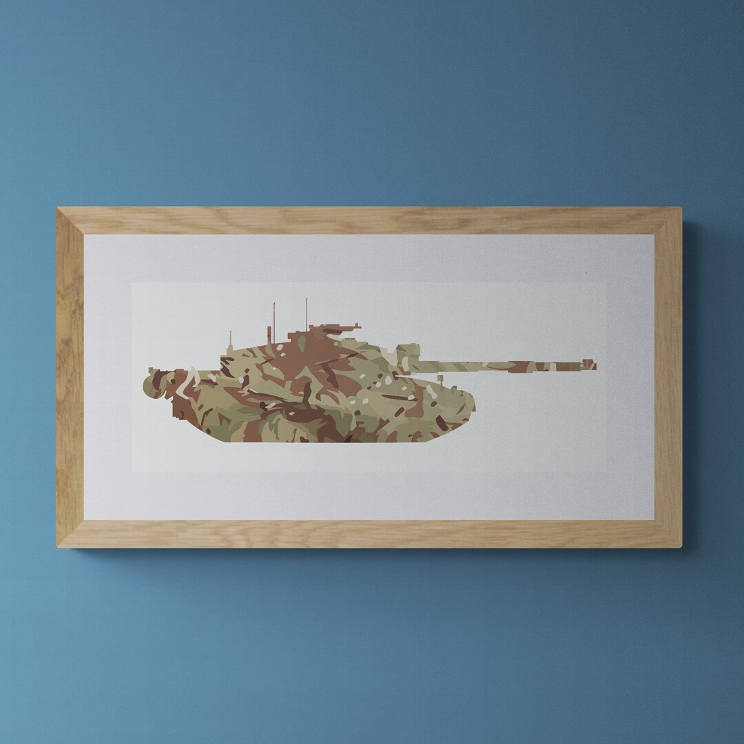 Challenger 2 MTP Print