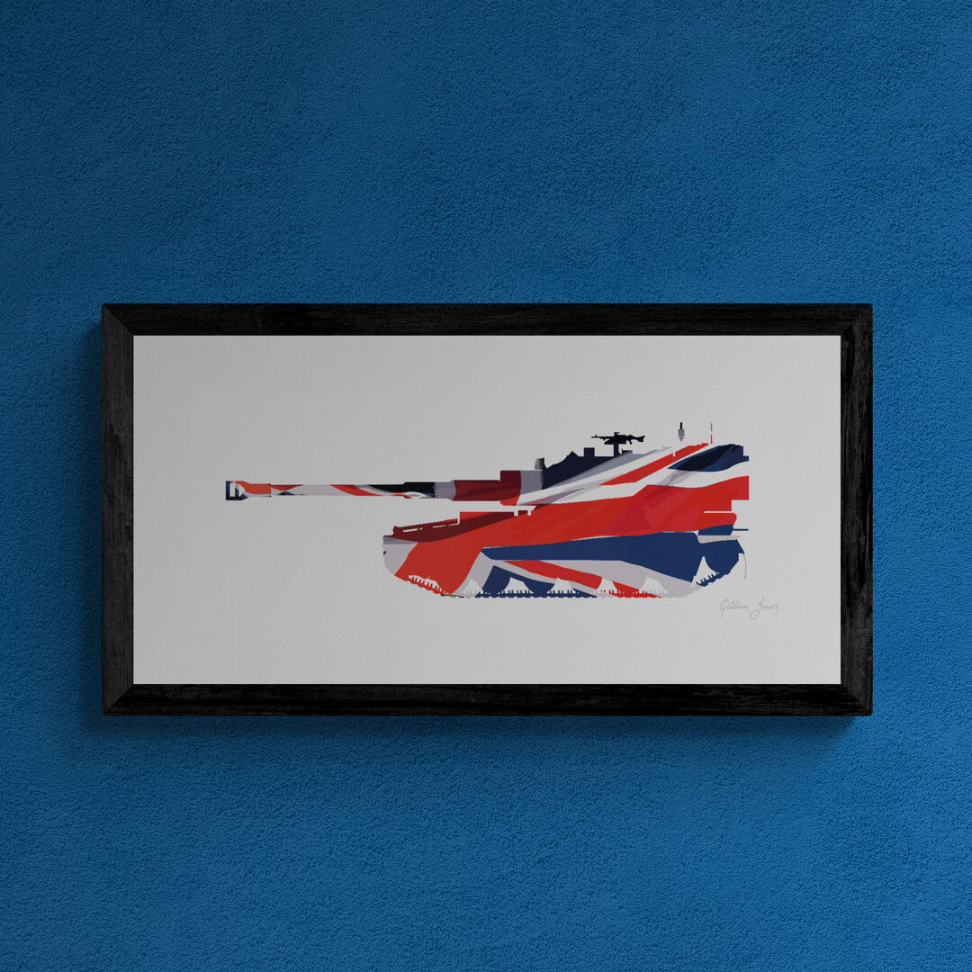 AS90 Union Flag Print