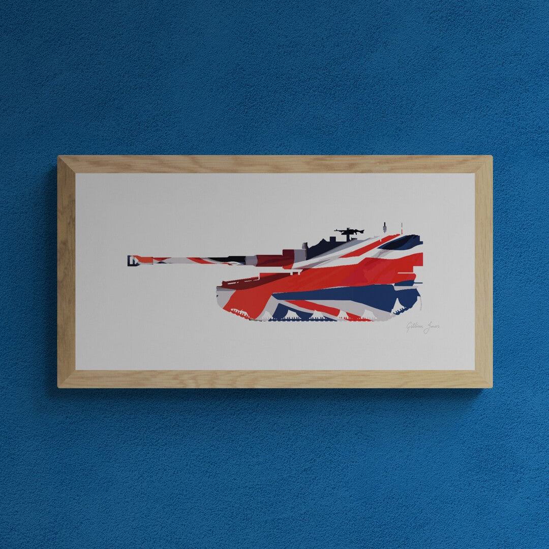 AS90 Union Flag Print