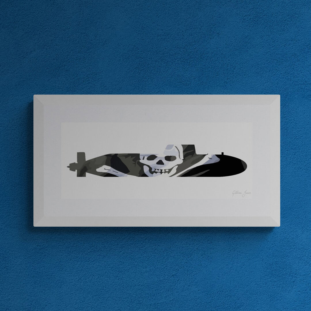 Astute Class Submarine Jolly Roger Print