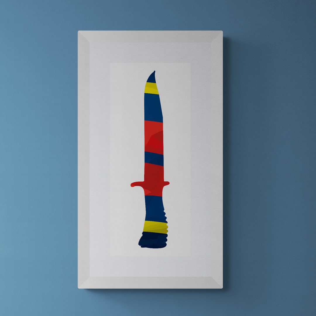 Royal Logistic Corps Bayonet Print