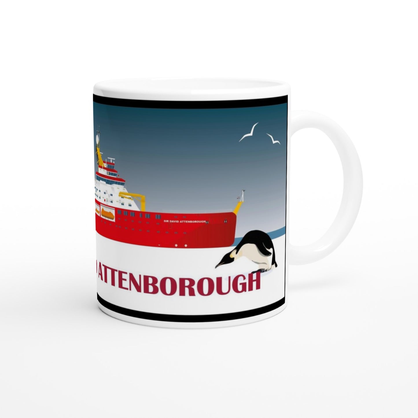 RRS Sir David Attenborough Mug