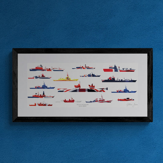 Carrier Strike Group 2025 Print - Landscape