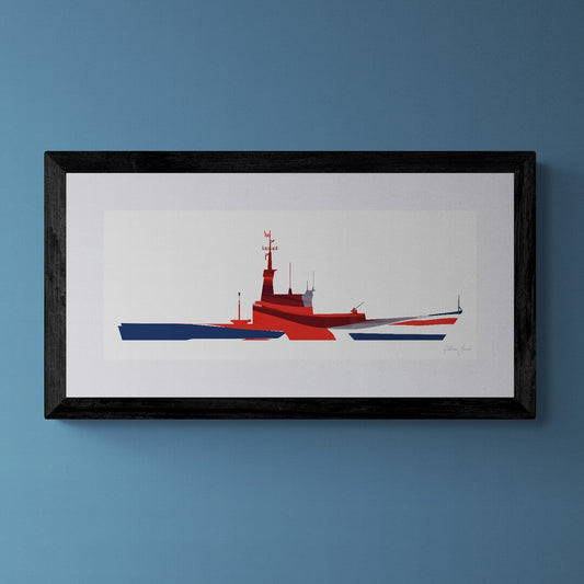 Castle Class Union Flag Print