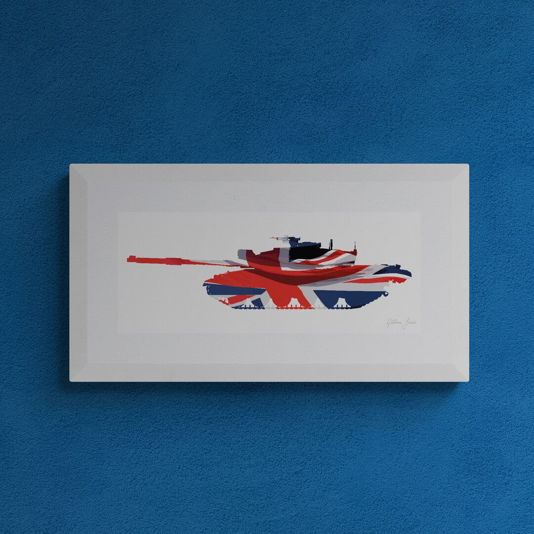 Challenger 2 Union Flag Print