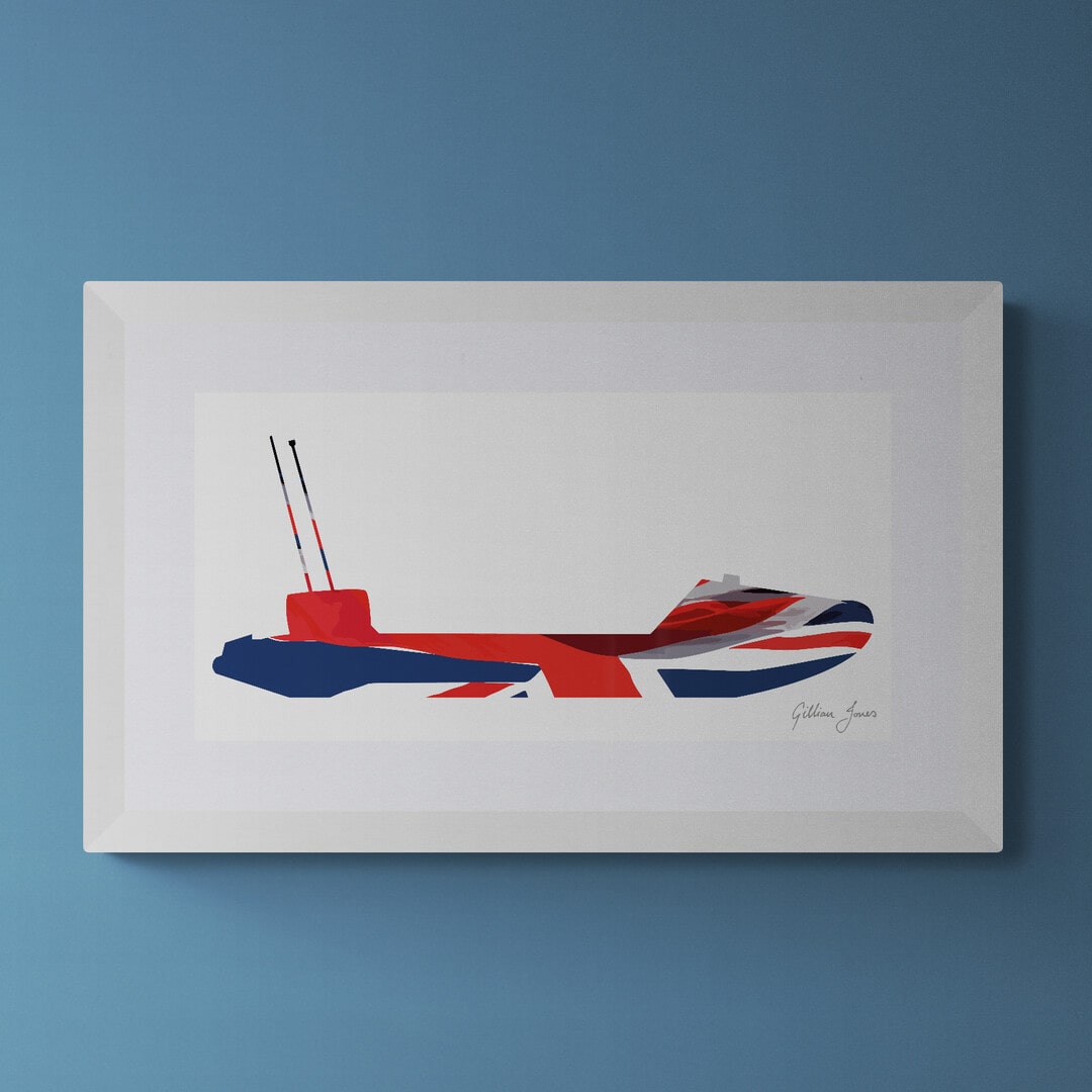 D Class Lifeboat Union Flag Print