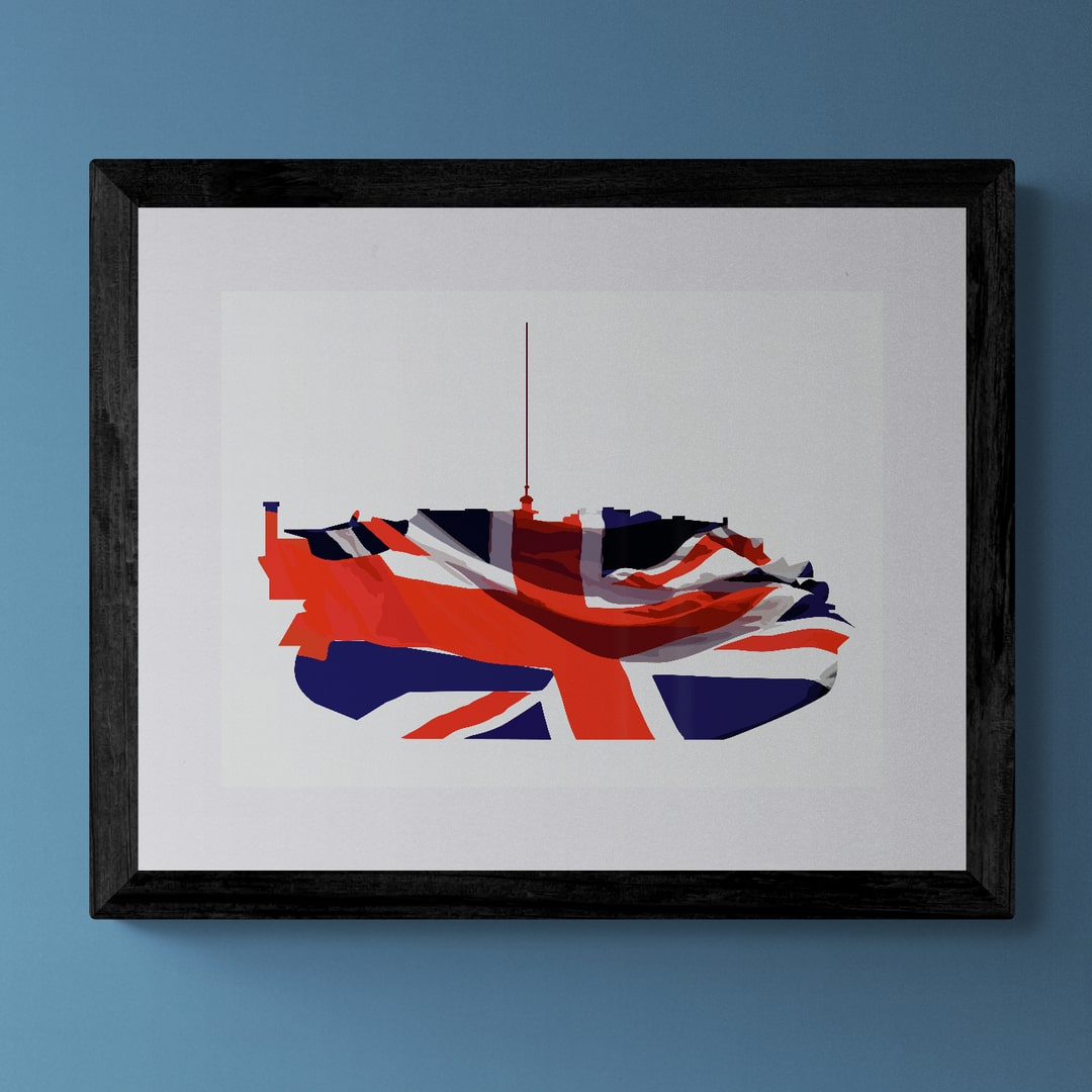 FV432 APC Union Flag Print