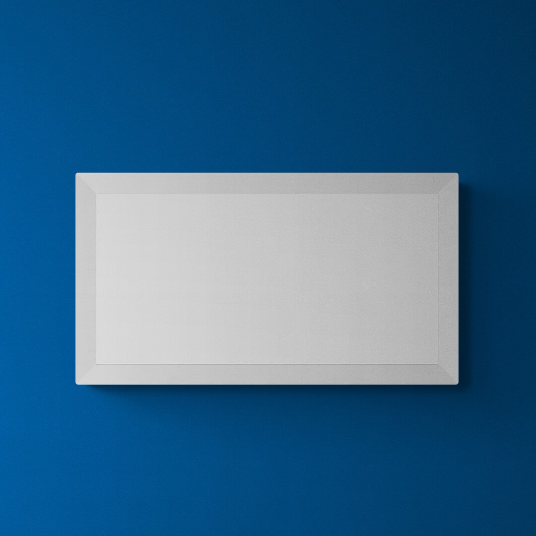 Frame 40cm x 20cm: black, white & oak