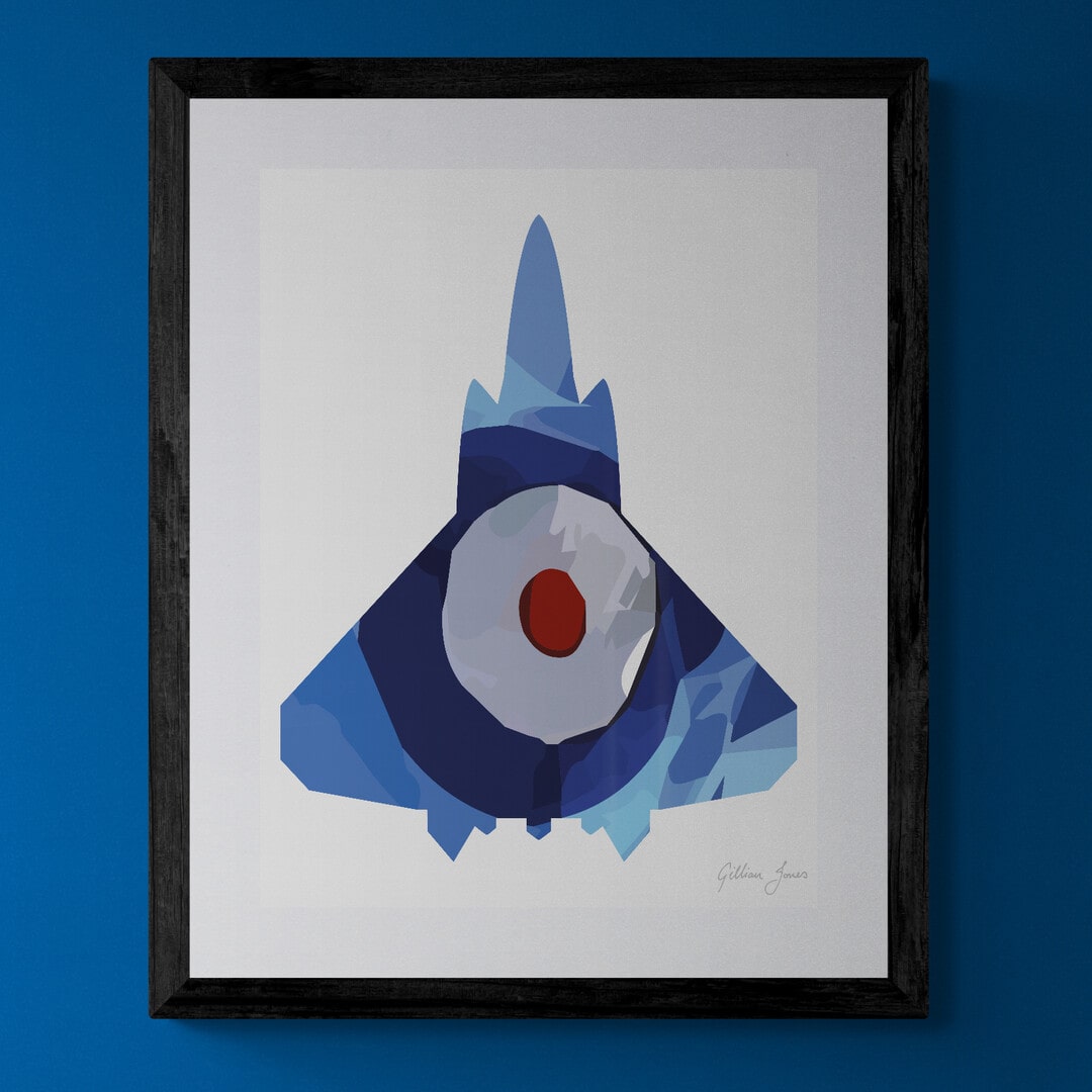 GCAP Tempest RAF Ensign Print