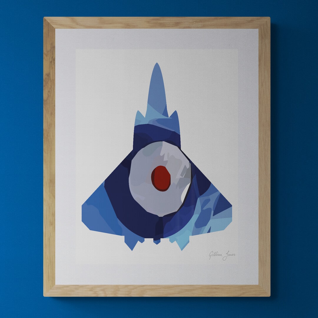 GCAP Tempest RAF Ensign Print