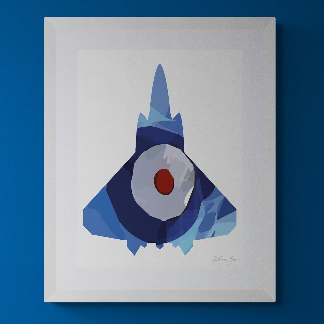 GCAP Tempest RAF Ensign Print