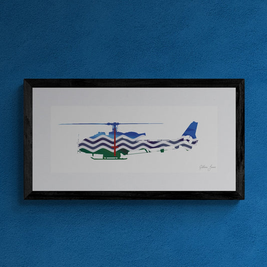 Gazelle 3 Commando Brigade Air Squadron Print