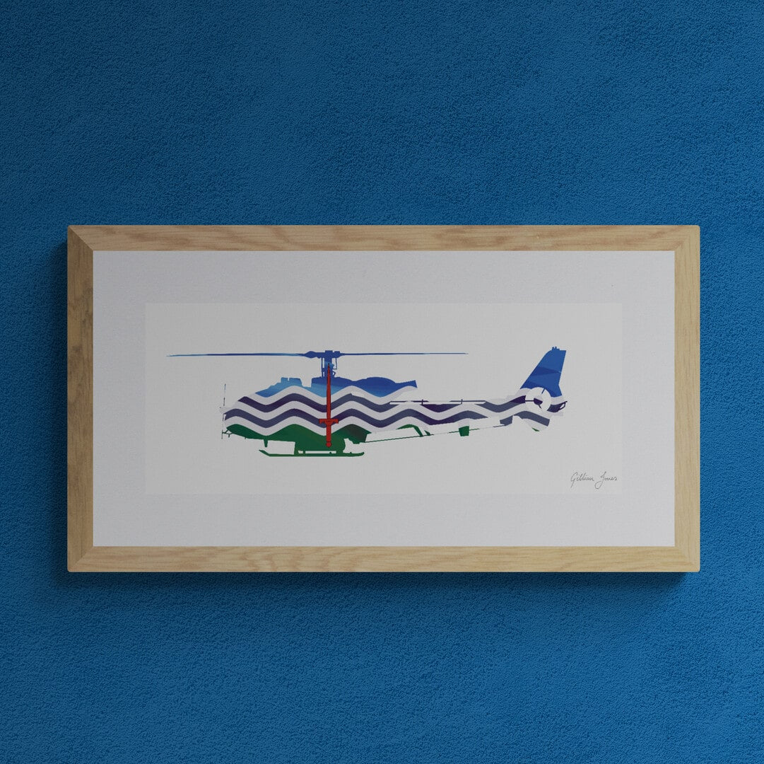 Gazelle 3 Commando Brigade Air Squadron Print