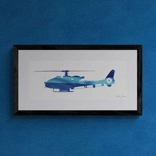 Gazelle AH1 Army Air Corps Print