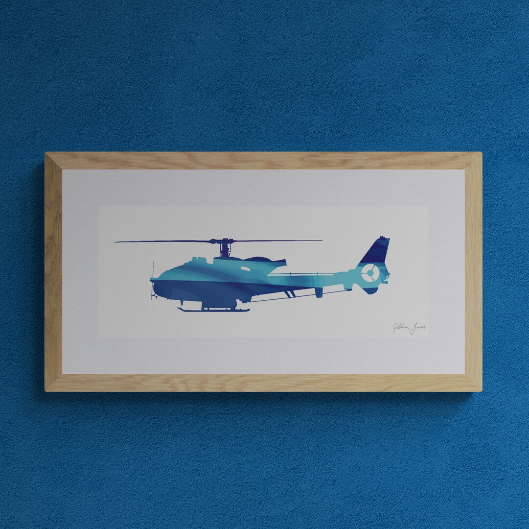Gazelle AH1 Army Air Corps Print