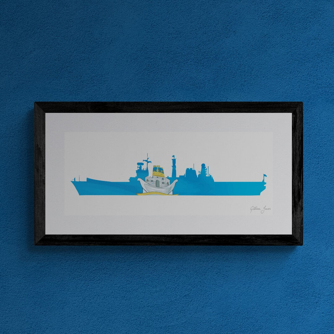 HMS ARK ROYAL (R07) Print