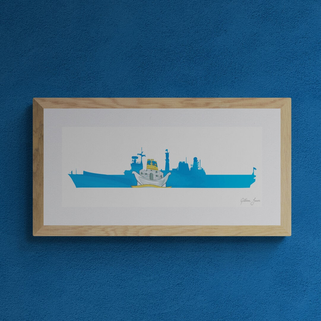 HMS ARK ROYAL (R07) Print