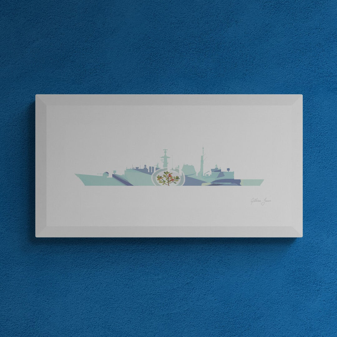 HMS CAMPBELTOWN T22 Frigate Print
