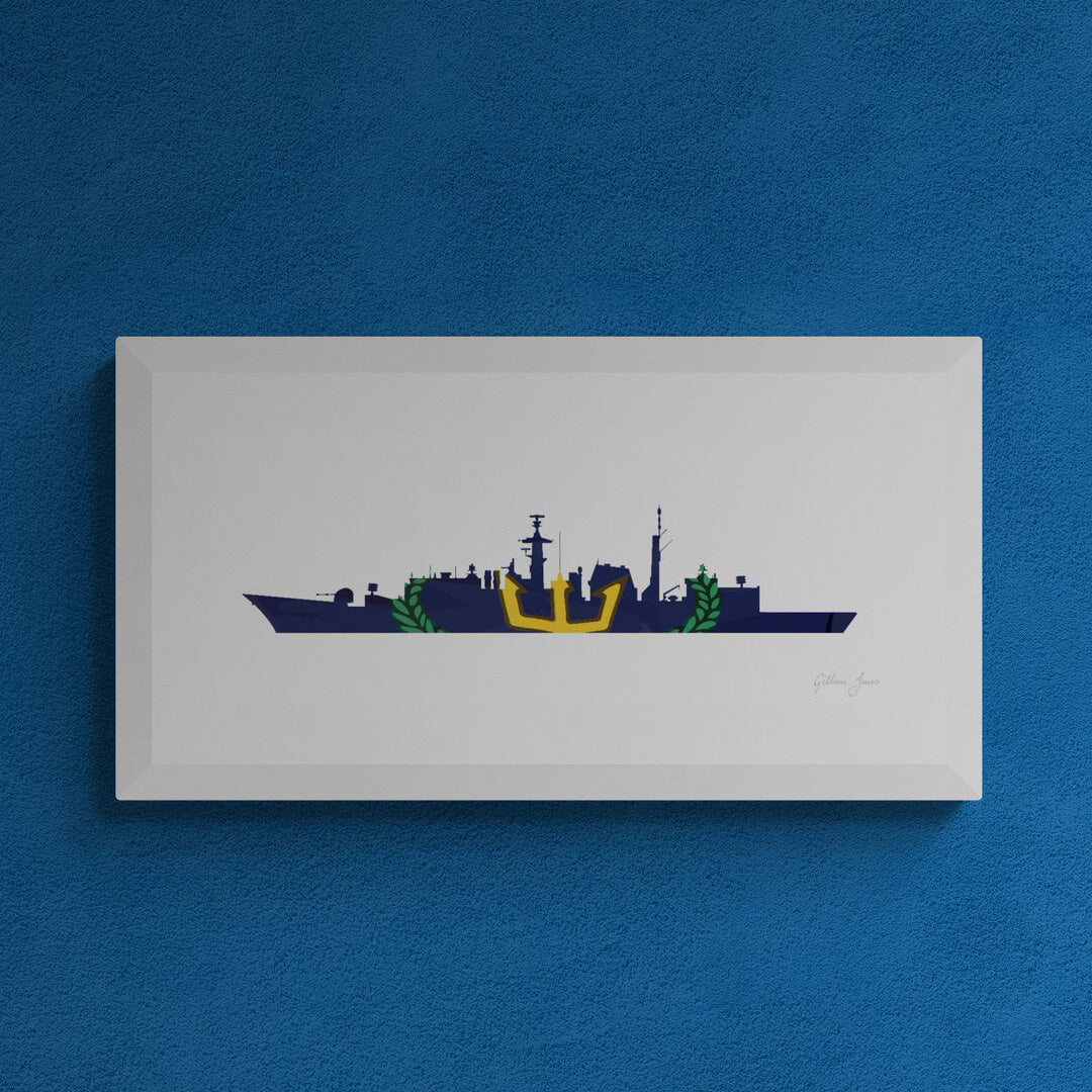 HMS CHATHAM T22 Frigate Print