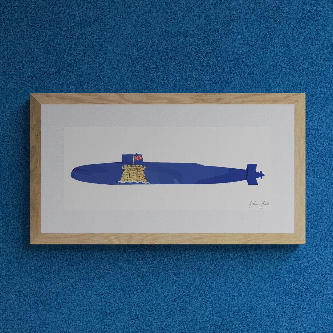 HMS Repulse (S23) Print