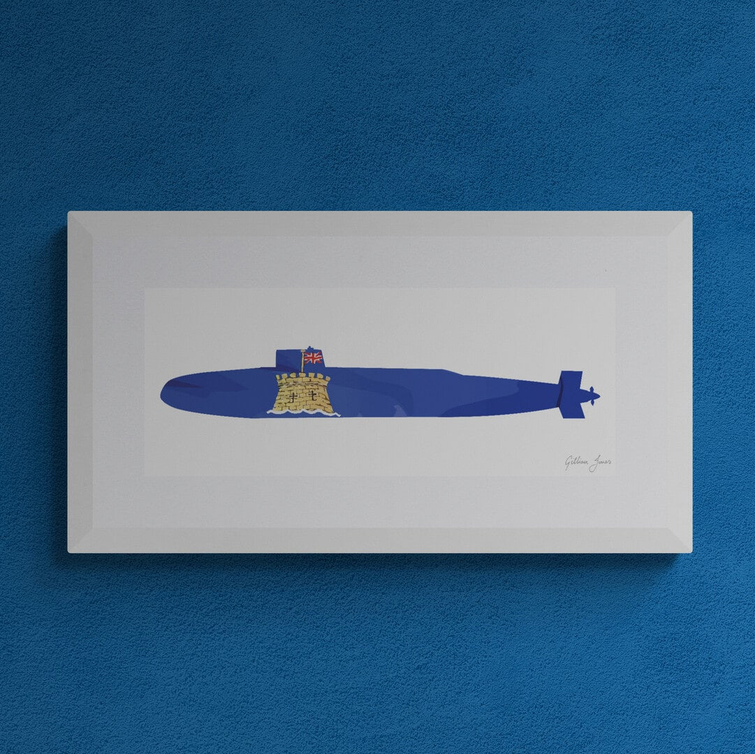 HMS Repulse (S23) Print