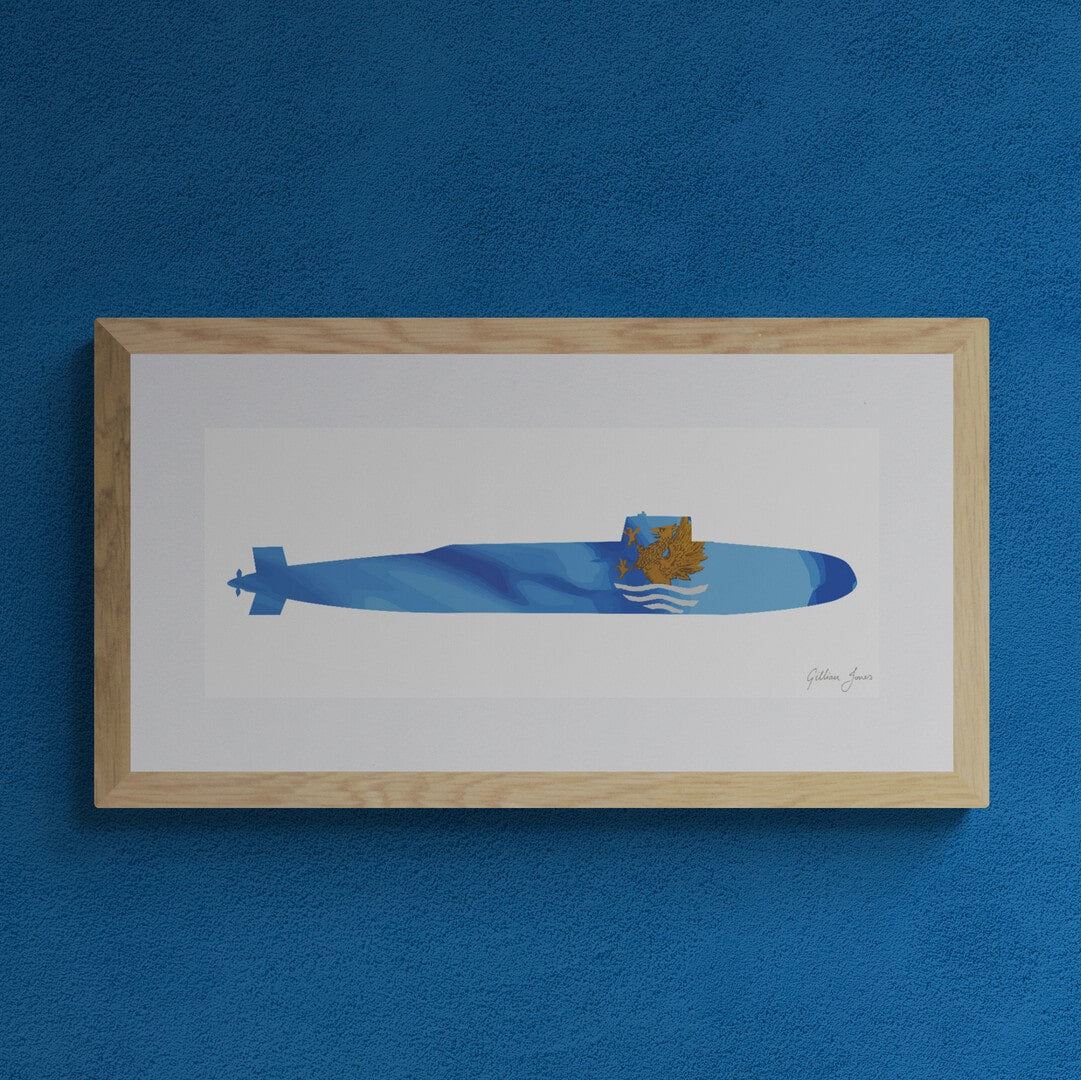 HMS Revenge (S27) Print