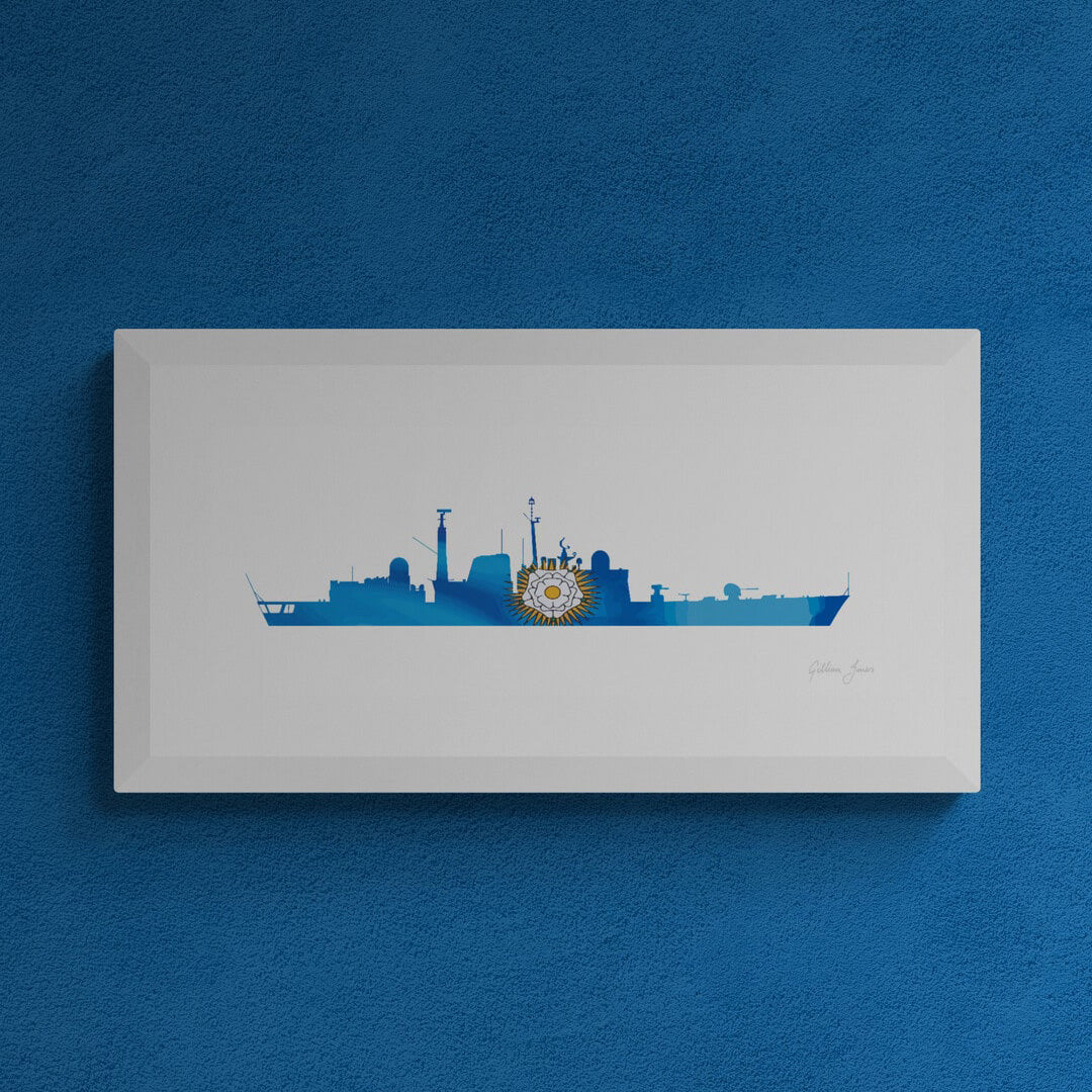 HMS YORK T42 Destroyer Print