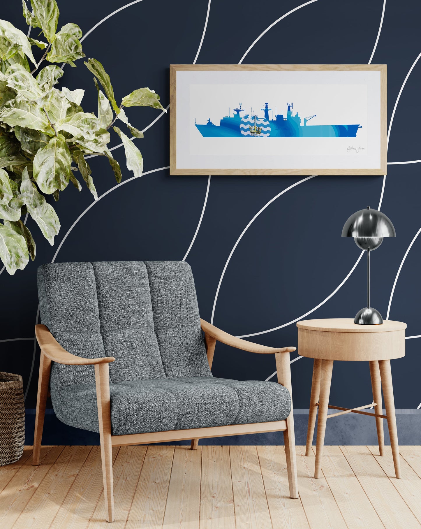 HMS Bulwark (Albion Class) Print