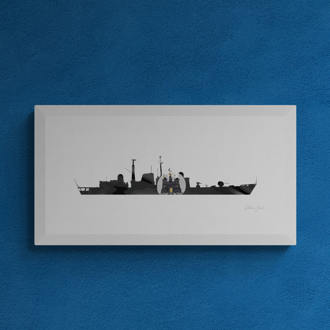 HMS EDINBURGH T42 Destroyer Print