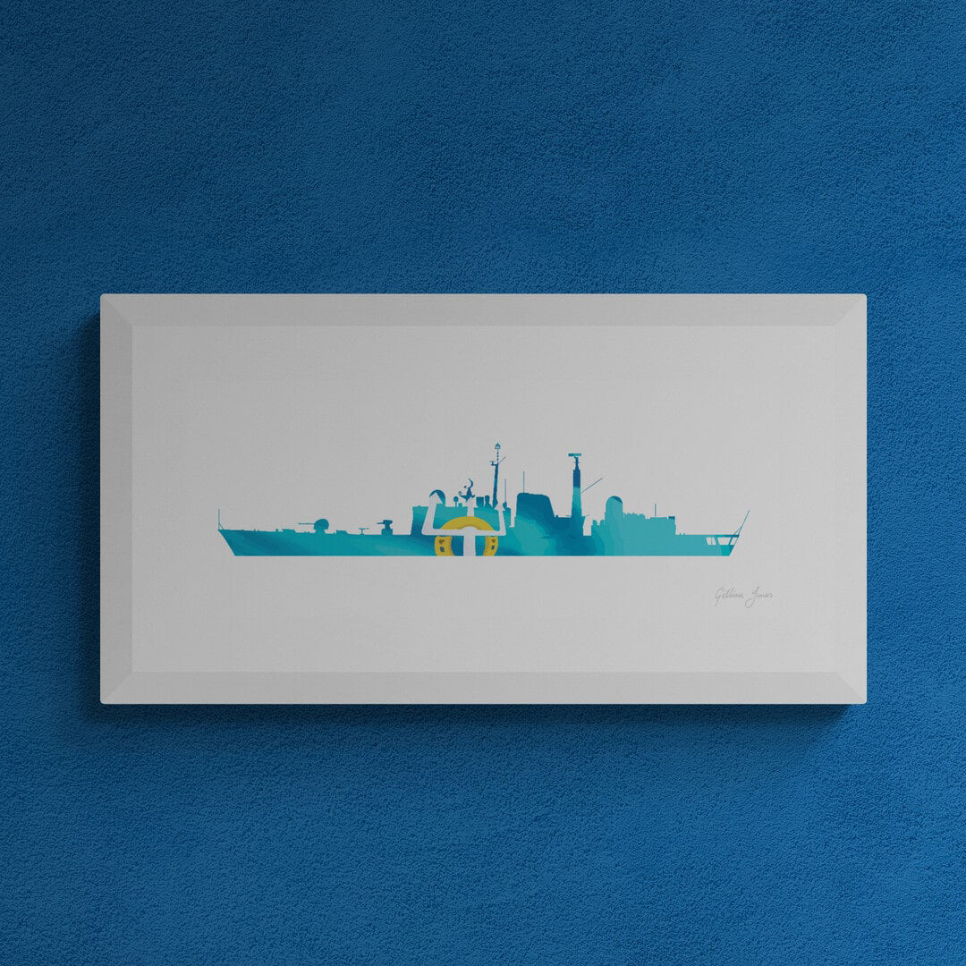 HMS GLOUCESTER T42 Destroyer Print