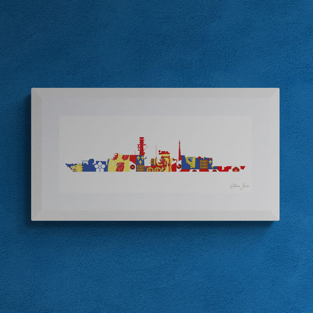 HMS Richmond Coat of Arms Print