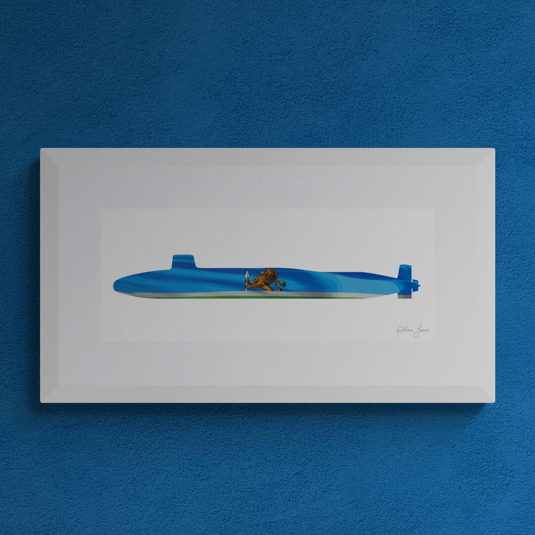 HMS Vanguard (S28) Print