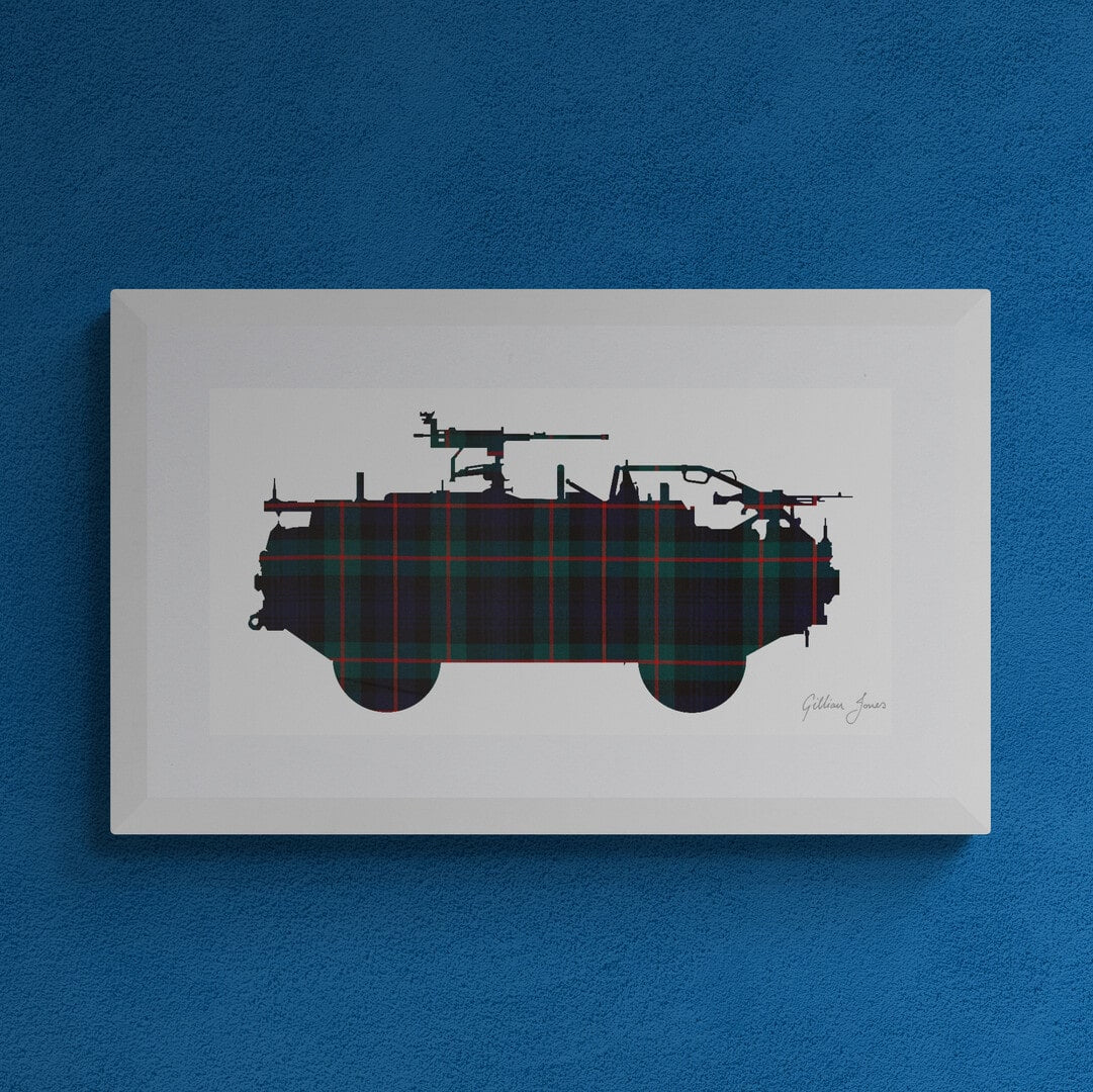 Jackal Tartan Print