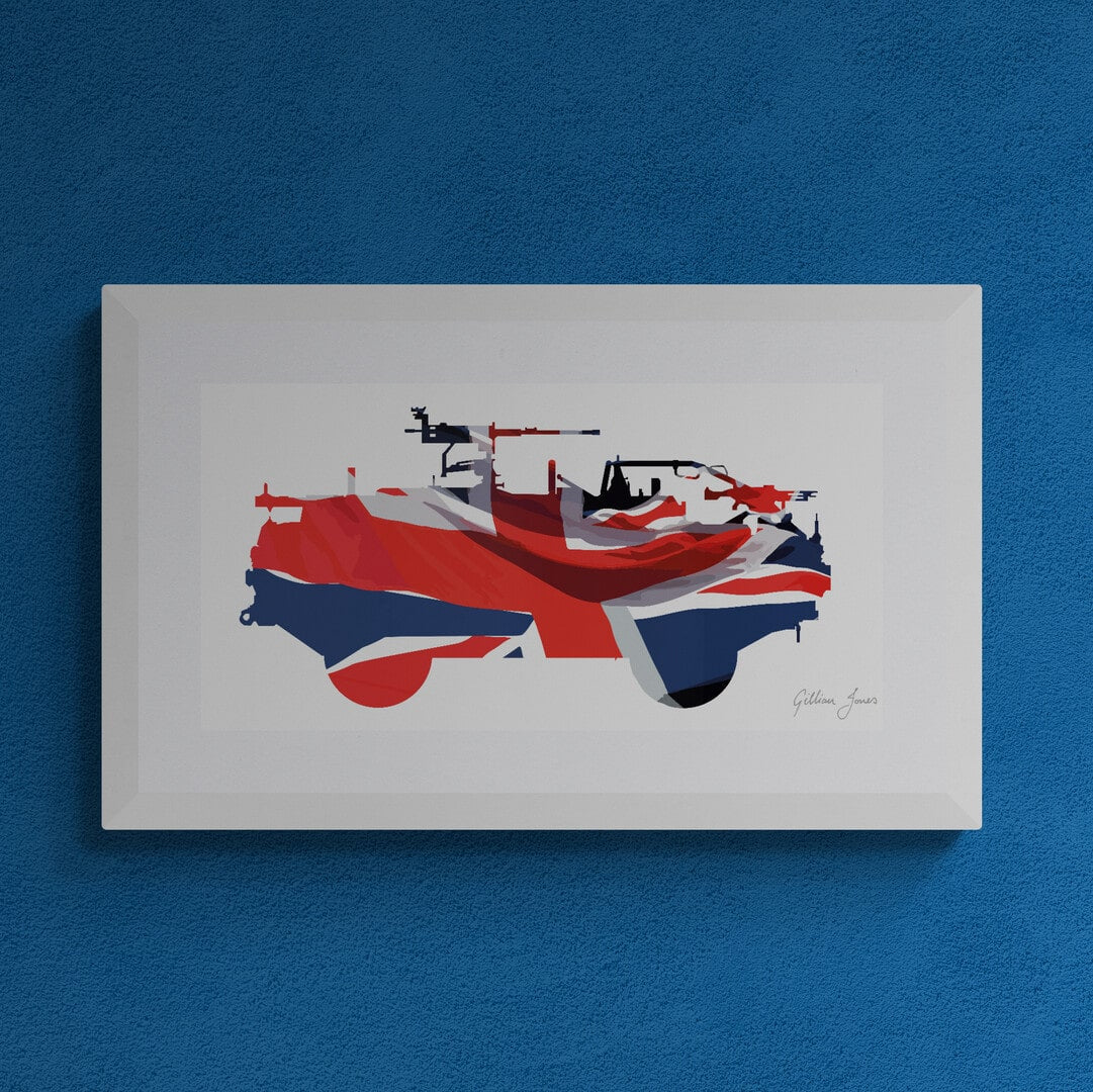 Jackal Union Flag Print