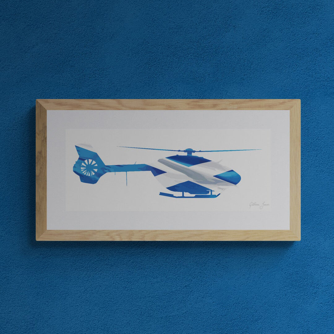 Jupiter HT1 / Airbus H145 Saltire Print