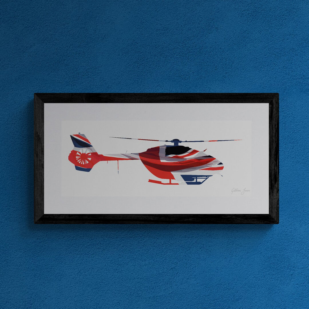 Jupiter HT1 / Airbus H145 Union Flag Print
