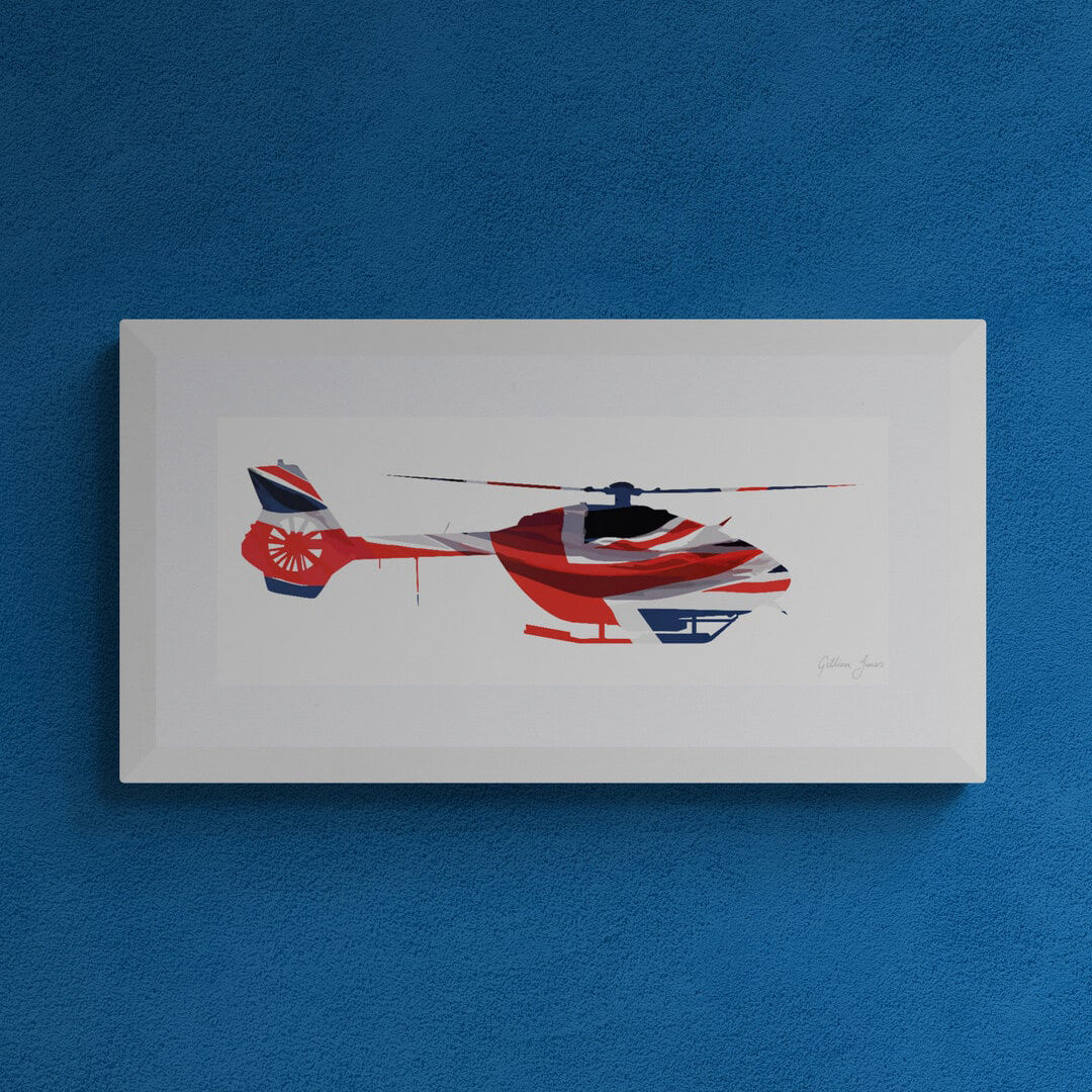 Jupiter HT1 / Airbus H145 Union Flag Print