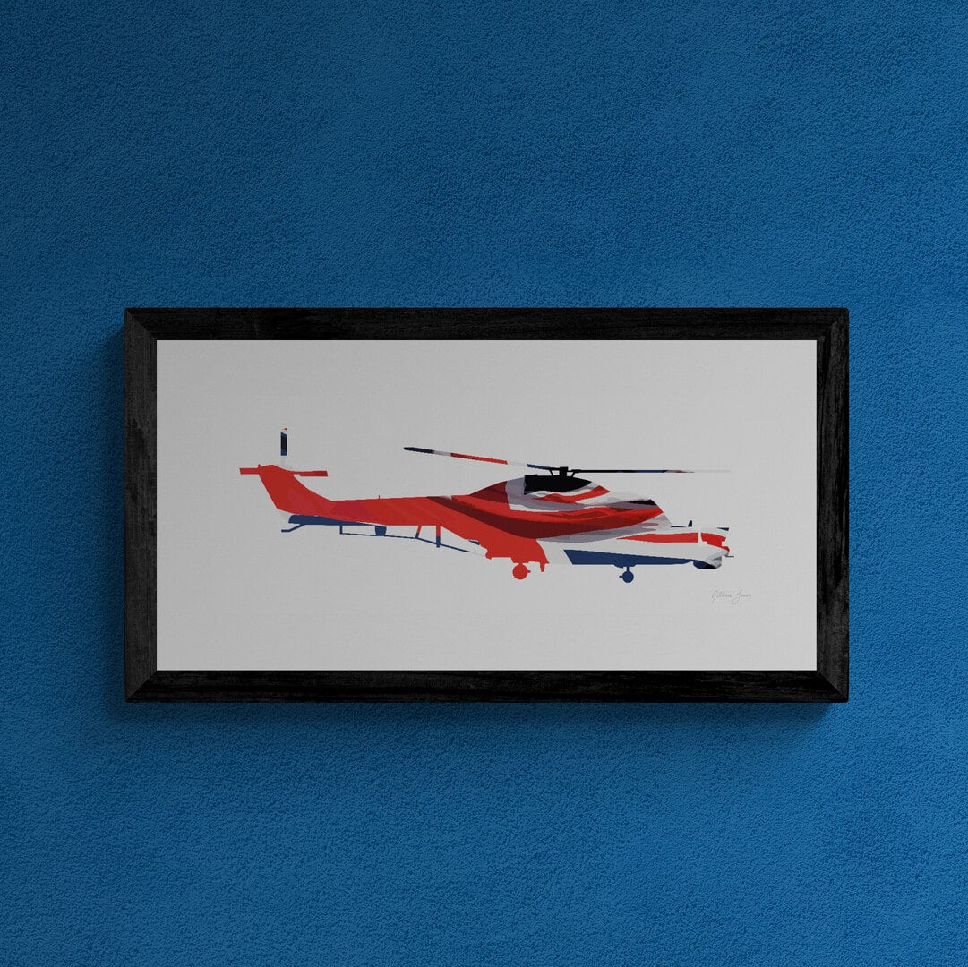 Lynx Mk8 / HMA 8 Union Flag Print