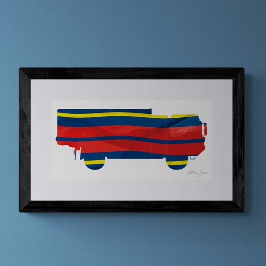 MAN 6-Tonne Support Vehicle Royal Logistic Corps Print