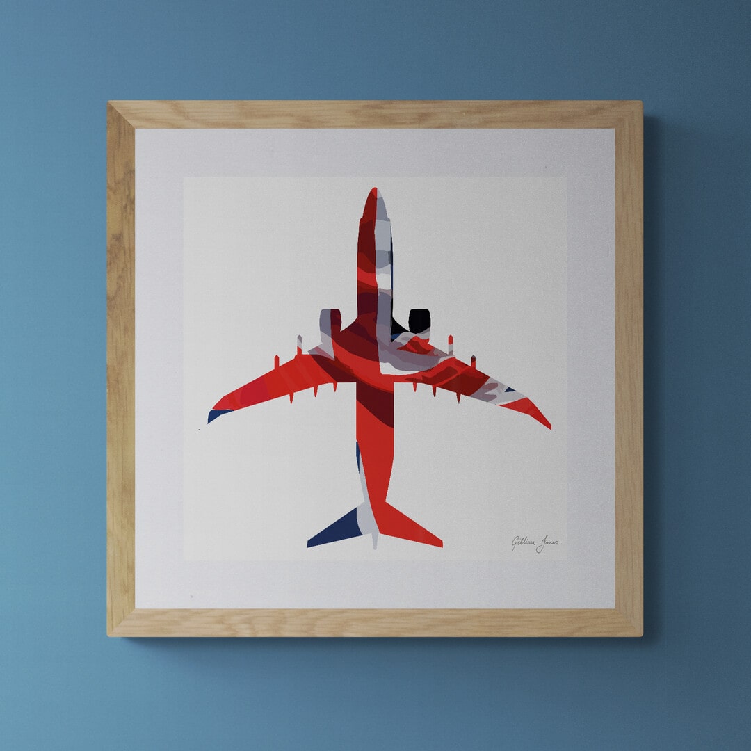 Poseidon (P-8A) Union Flag Print