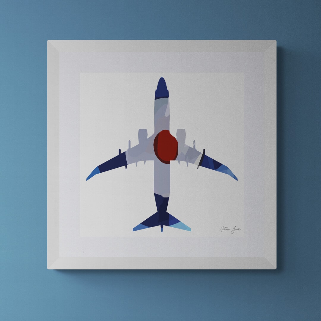 Poseidon (P-8A) RAF Ensign Print