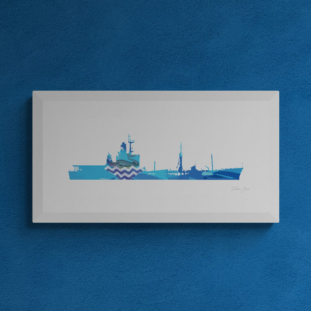 RFA Blue Rover Print