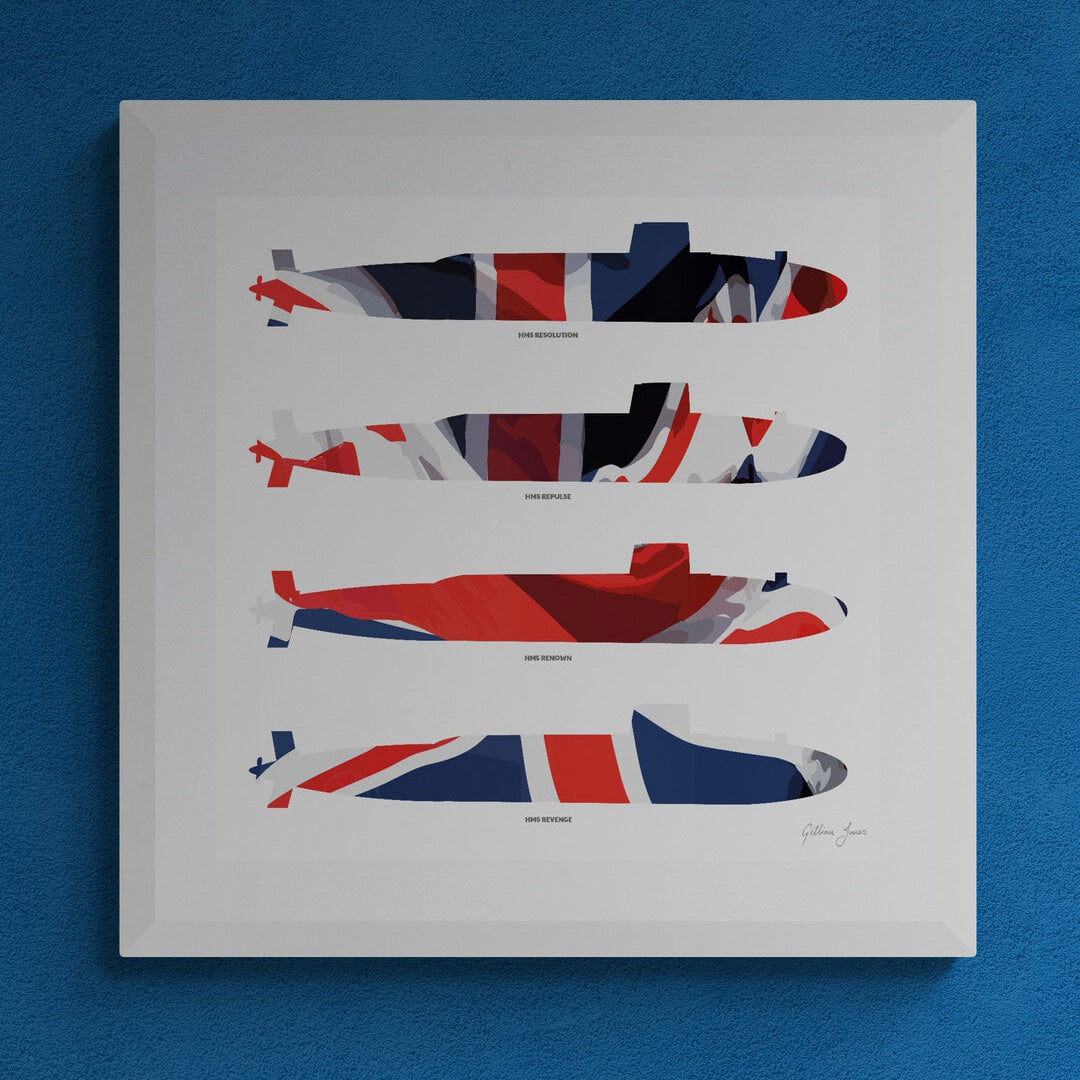 Resolution Class Submarine Quartet Print