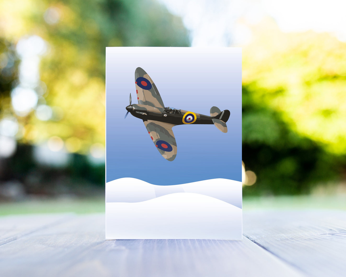 Spitfire Christmas Card