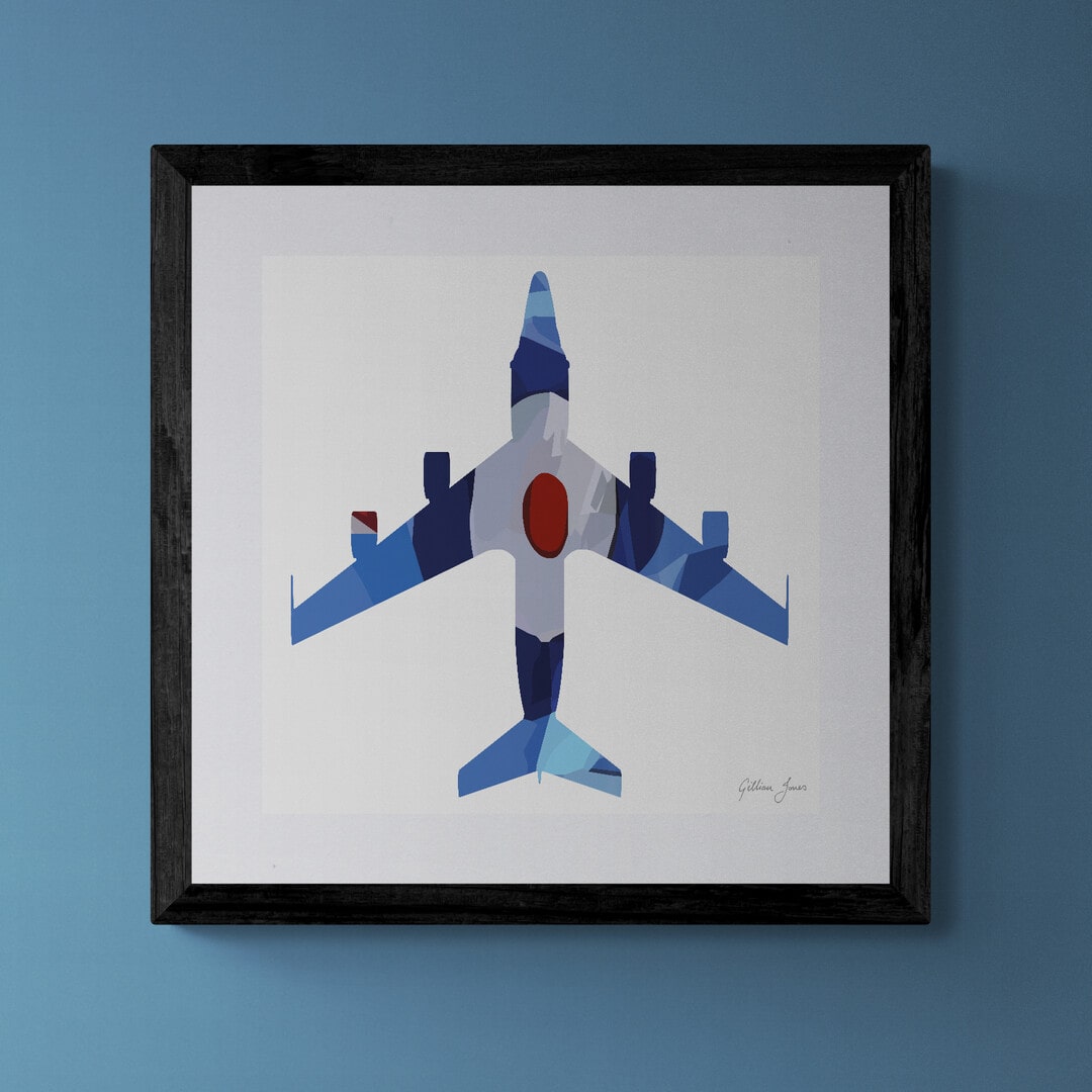 RC-135W Rivet Joint Ensign Print