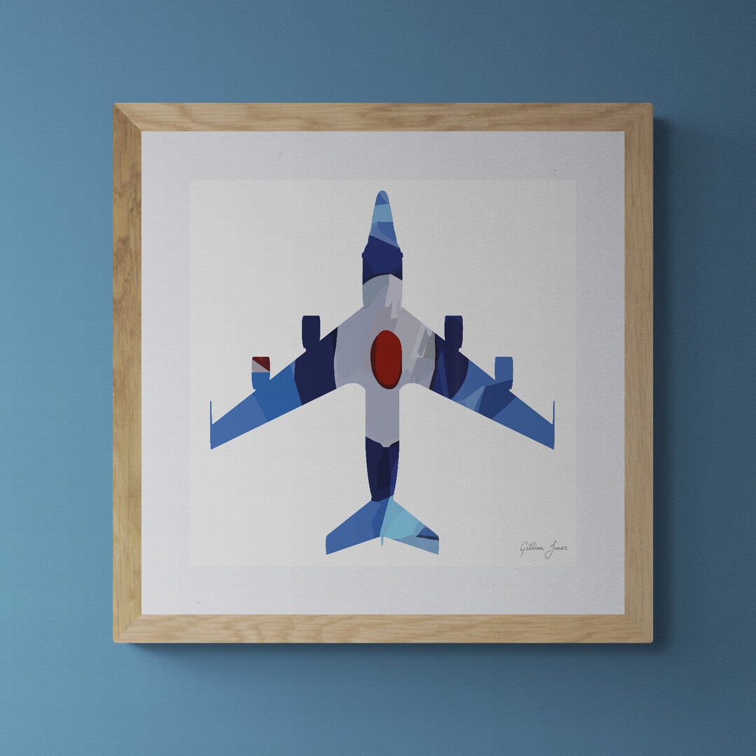 RC-135W Rivet Joint Ensign Print