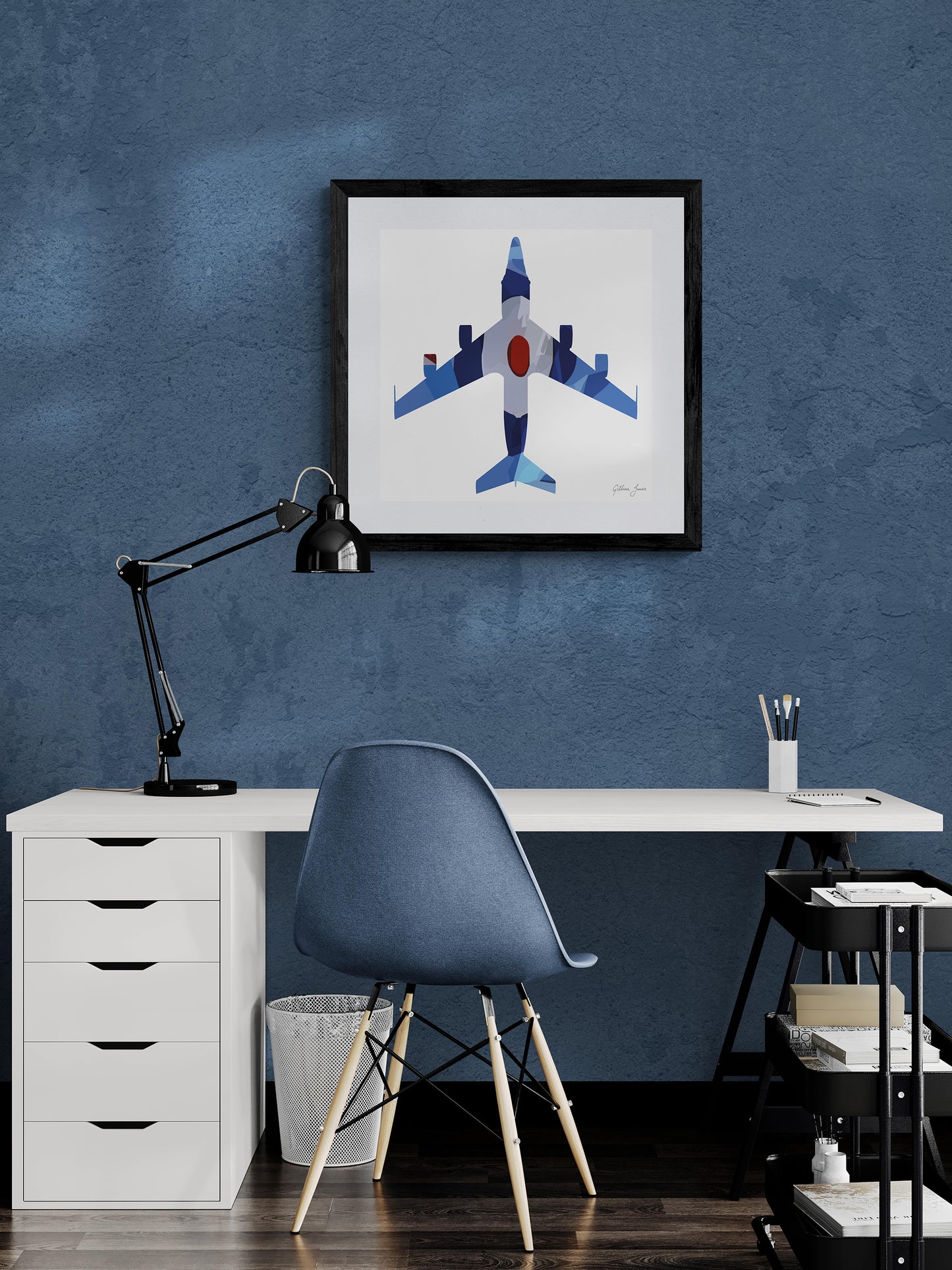 RC-135W Rivet Joint Ensign Print