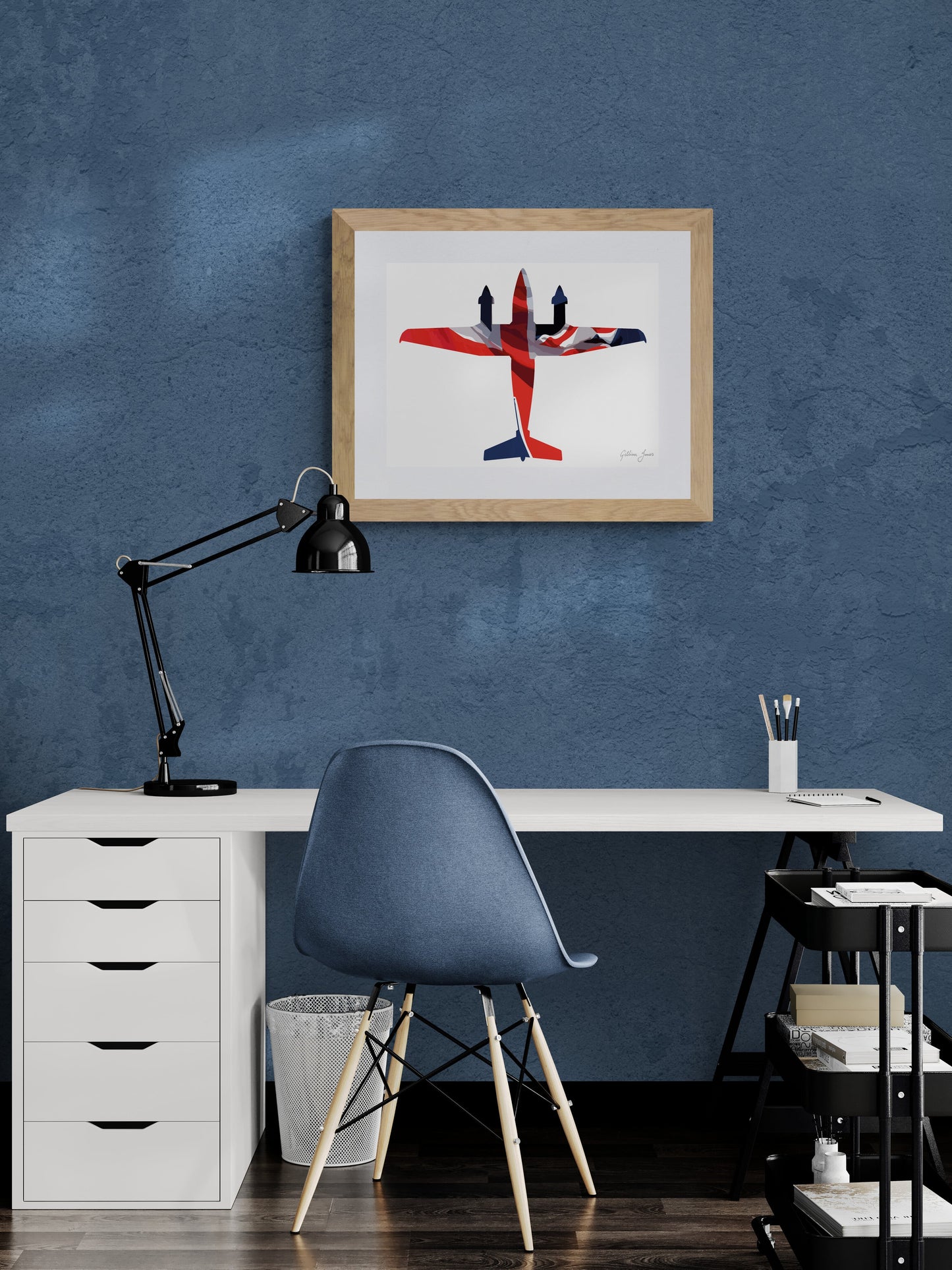 Shadow R1 Union Flag Print