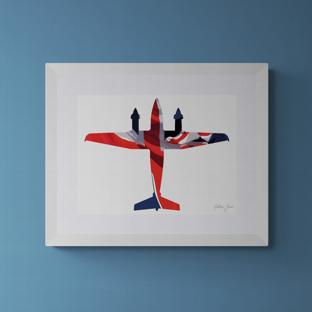 Shadow R1 Union Flag Print
